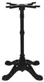 Tafelonderstel gietijzer 1 poot bistro 4 - tafelpoot zwart, Ophalen of Verzenden, Nieuw in verpakking, Meubilair