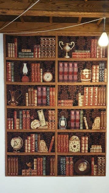 Arazzo Libreria Antica - 190x140cm - Luxe Gobelin- landelijk