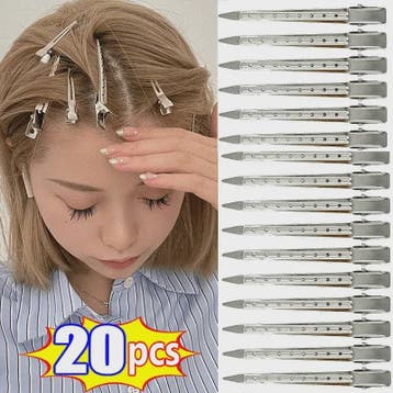 Professionele Haarclips Set - Metalen Kappers Clips voor Sty, Verzenden