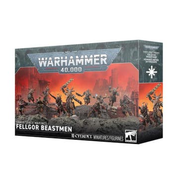 Chaos Space Marines Fellgor Beastmen (Warhammer Nieuw), Ophalen of Verzenden, Nieuw