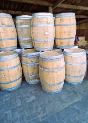 20 stuks eiken wijnvaten 225L - groothandel, 150 liter of meer, Ophalen, Nieuw, Hout