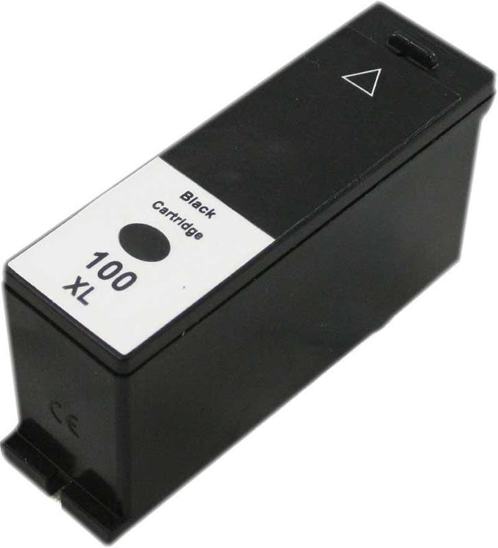 Huis-Merk  LEXMARK 100XL 014N1068E Zwart 21,5ml 247Print, Computers en Software, Printerbenodigdheden, Nieuw, Verzenden