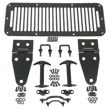 Rugged Ridge 78-95 Jeep CJ / Jeep Wrangler Black Hood Kit, Ophalen of Verzenden, Nieuw