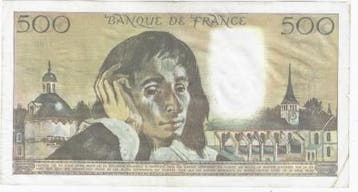 France Frankreich Pick 156 500 Francs Pascal 07/06/1979 Y..., Verzenden