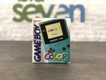 Gameboy Color Blue [Complete], Spelcomputers en Games, Spelcomputers | Nintendo Game Boy, Ophalen of Verzenden, Zo goed als nieuw