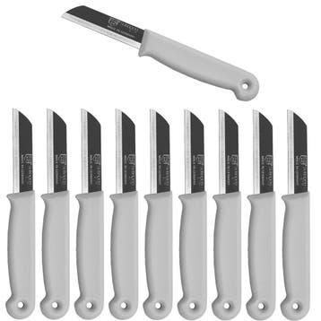 Solingen Schilmesje – RVS Glad – 16 cm met Blade Cover, Ophalen of Verzenden, Nieuw, Rvs of Chroom