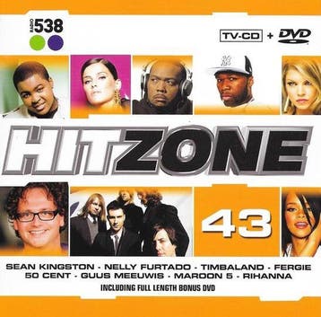 Radio 538 Hitzone 43 CD + DVD, Verzenden, Nieuw in verpakking