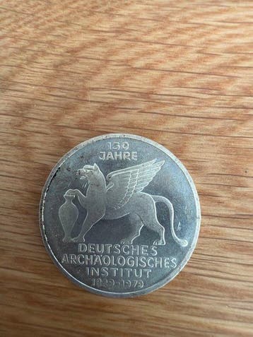 Duitsland. 5 Deutsche Mark 1979 150 Jahre Deutsches