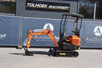 Veiling: Minigraver DPC HT10G Diesel 8.4kW 2024 Nieuw, Ophalen, Graafmachine