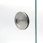 Schuifdeur komgreep zelfklevend (set van 2 stuks) - RVS, Ophalen of Verzenden, Nieuw