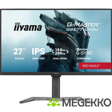 Iiyama G-Master GB2771UHSU-B1 27  4K Ultra HD IPS 144Hz, Verzenden, Nieuw, Iiyama