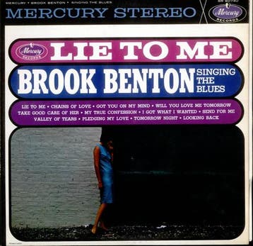 LP gebruikt - Brook Benton - Singing The Blues, Verzenden, Zo goed als nieuw, Overige formaten