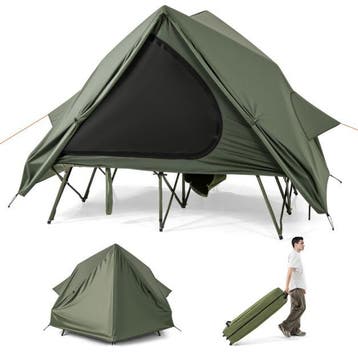 2dekans | Coast Veldbed met tent voor 2 Personen -, Ophalen of Verzenden, Zo goed als nieuw