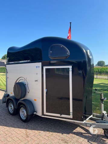 Vol-alu Cheval Liberte 1,5 paards met zadelkamer!, Ophalen, Zo goed als nieuw, Aluminium, 2-paards trailer