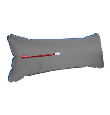 Optimist Luchtzak / Drijfzak 48 Liter Met Slang - Grijs/Blau, Watersport en Boten, Accessoires en Onderhoud, Ophalen of Verzenden