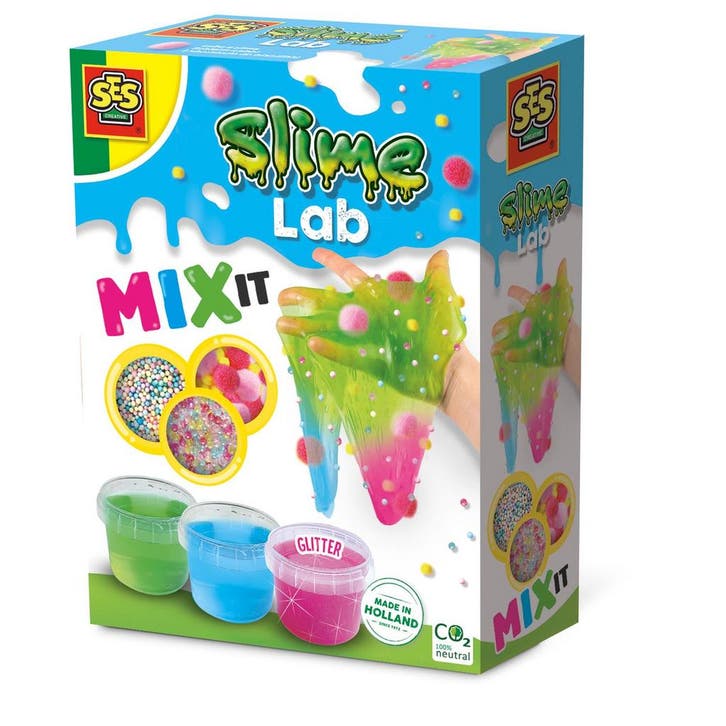 SES Creative - 15011 - Slime lab - Mix it (Knutselpakketten), Kinderen en Baby's, Speelgoed | Educatief en Creatief, Knutselen