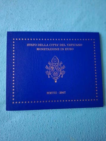 Vaticaan. Year Set (BU) 2007 (Zonder minimumprijs)