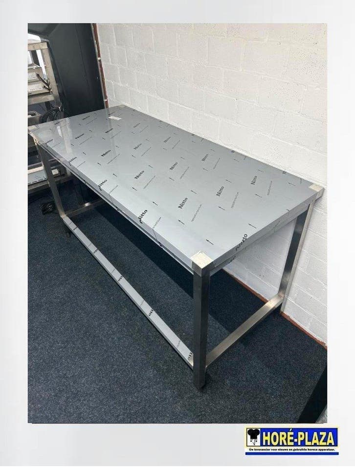 RVS Werktafel 160 cm Horeca, Zakelijke goederen, Horeca | Keukenapparatuur, Nieuw zonder verpakking