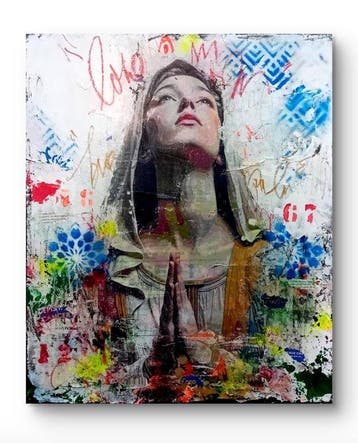 Viriato - Portrait 030626, Antiek en Kunst, Kunst | Schilderijen | Modern