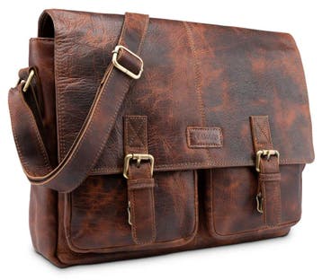 Schouder- laptoptas LEABAGS (model Cambridge), Ophalen of Verzenden, Nieuw