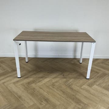 Ahrend slingerbureau 160x80 cm, max hoogte 86 cm, midden, Huis en Inrichting, Bureaus, Gebruikt, Ophalen of Verzenden, Ahrend