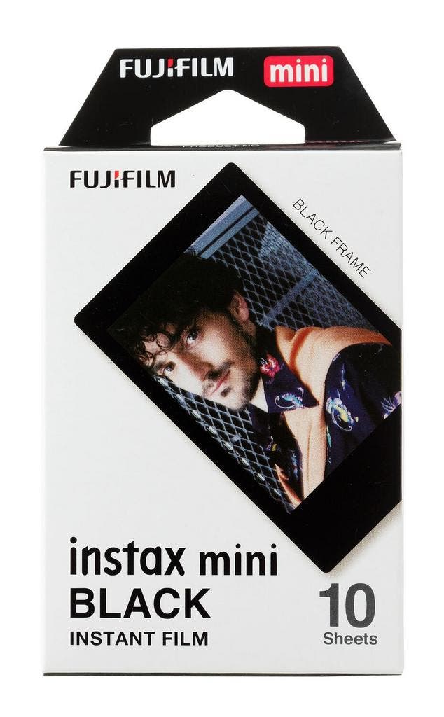 Fujifilm Instax™ mini fotopapier black 10-pak, Computers en Software, Overige Computers en Software, Nieuw, Verzenden