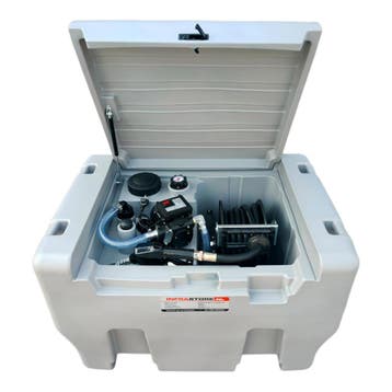 Infracube® 400 liter Dieseltank met 230 Volt pompsysteem, Verzenden