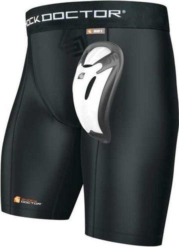 Core Compression Short With BioFlex Cup Boy L Cup size Small, Verzenden, Nieuw