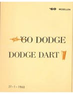 1960 DODGE DART BROCHURE NEDERLANDS, Nieuw, Author