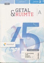 Getal en Ruimte A Havo deel 3, Boeken, Schoolboeken, Verzenden, Nieuw
