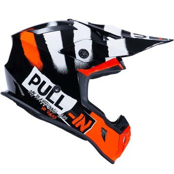 Crosshelm Pull-in Oranje - MAAT M / L, Verzenden, Nieuw met kaartje, Offroadhelm