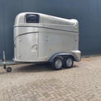 2x  Humbaur trailer te koop. Polyester Aluminium en Hout., Zo goed als nieuw, Polyester, 2-paards trailer