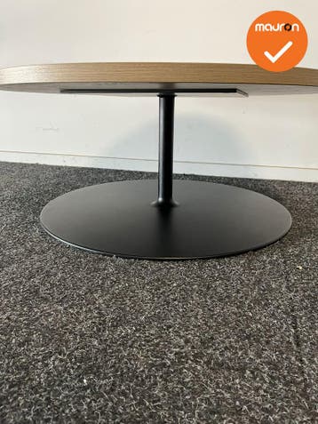 Vergadertafel - Laag model - rond - 60 cm - Halifax Naturel, Vergader- of Presentatieruimte, Ophalen of Verzenden, Gebruikt, Stoel