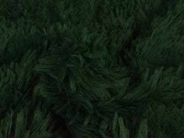 10 meter langharig bont - Donkergroen - Pluche stoffen, 120 cm of meer, Ophalen of Verzenden, Polyester, Groen