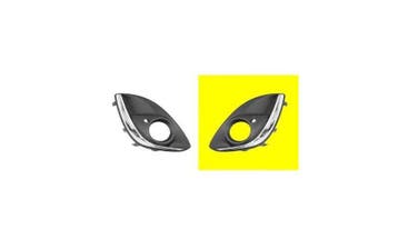 Opel Corsa D 2011-2015 Grill Mistlamp Kap Links Chroom, Ophalen of Verzenden, Nieuw, Links, Opel