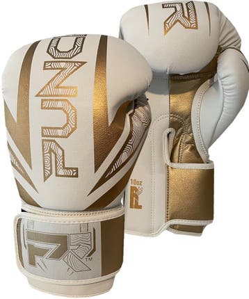 PunchR™ Electric (Kick)Bokshandschoenen Wit Goud Microfiber, Ophalen of Verzenden, Nieuw