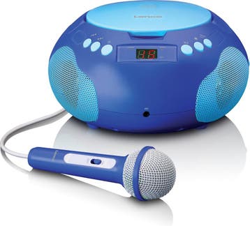 Draagbare Radio CD speler - FM Radio - Blauw - SCD-620BU - L, Verzenden, Zo goed als nieuw