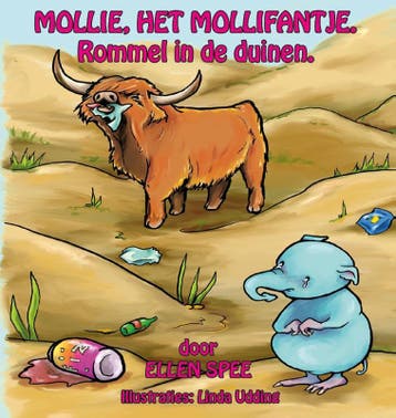 Mollie, het Mollifantje 2 Rommel in de duinen - Ellen Spee, Verzenden, Zo goed als nieuw, Ellen Spee