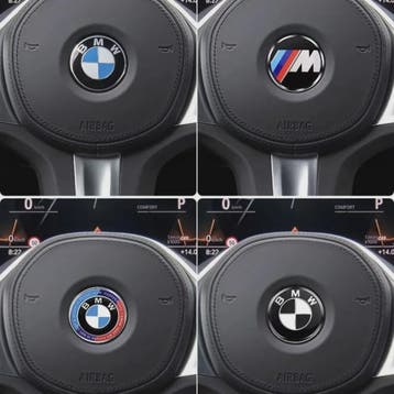 45mm BMW Stuurwiel Badge Embleem Sticker - M Performance Sty, Verzenden, Nieuw