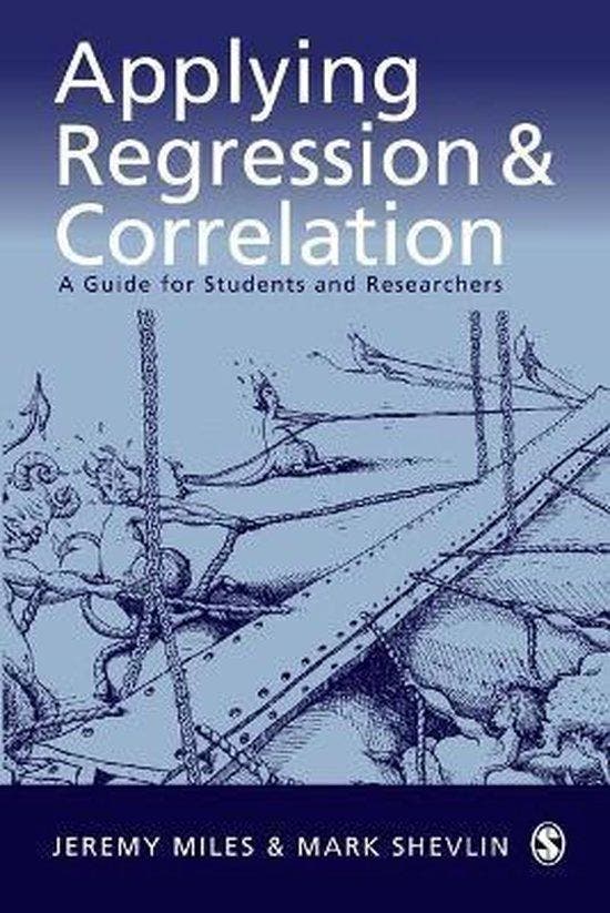 Applying Regression & Correlation - Jeremy Miles, Boeken, Taal | Engels, Gelezen, Verzenden