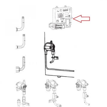 Dometic RMD8505 Aansluiting Steen Compleet MES4, Ophalen of Verzenden, Nieuw