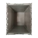 Distributiebak, 400x300x360 mm, euronorm, grijs kunststof,, Ophalen of Verzenden