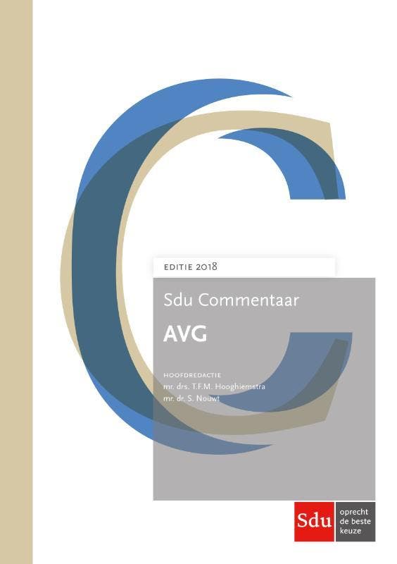 Sdu Commentaar AVG, Editie 2018 / SDU Commentaar, Boeken, Wetenschap, Gelezen, Verzenden
