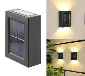 Solar LED Buitenlamp – Waterdichte zonne-energie verlichting, Verzenden, Nieuw