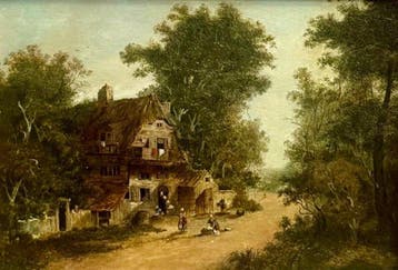 Nederlandse school (XIX) - Washing Day, Antiek en Kunst