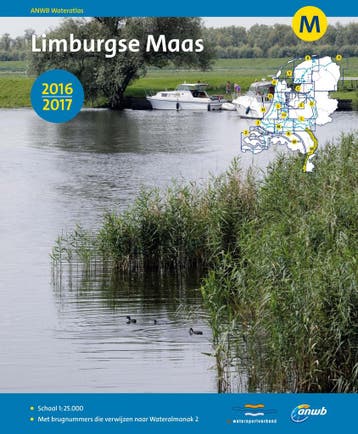 Limburgse Maas 2016-2017 / 2016 ; 2017 / ANWB Wateratlas / M, Verzenden, Gelezen