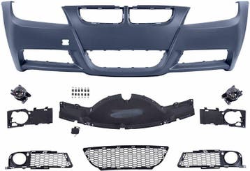 Sportlook voorbumper passend voor BMW 3 serie E90 en E91 ..., Auto-onderdelen, Verzenden, Nieuw