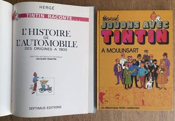 Tintin - LHistoire de lAutomobile des origines à 1900 +, Nieuw