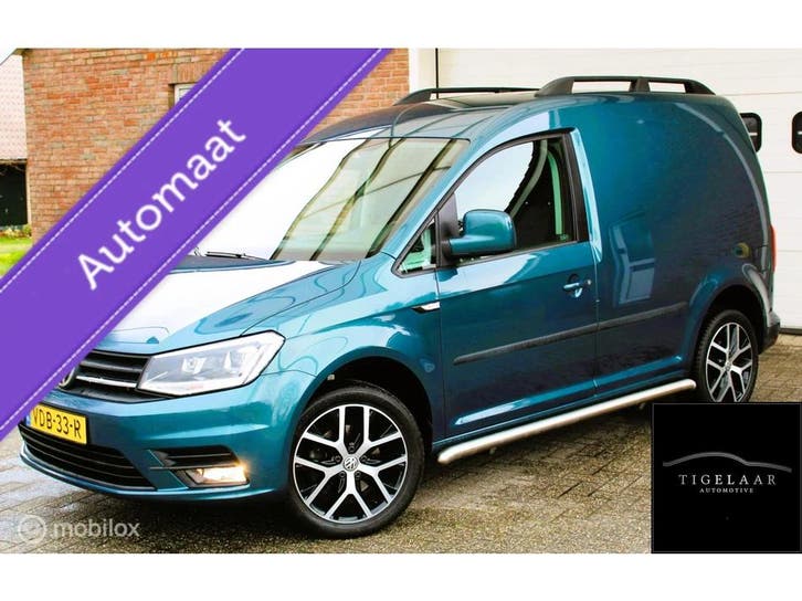 Zakelijke lease - Volkswagen Caddy Bestel 2.0 TDI L1H1 BMT, Auto's, Bestelauto's, Automaat, Financial lease, Volkswagen, Stof