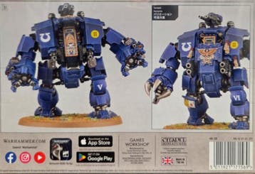Warhammer 40.000 Space Marines Brutalis Dreadnought, Hobby en Vrije tijd, Wargaming, Ophalen of Verzenden, Nieuw
